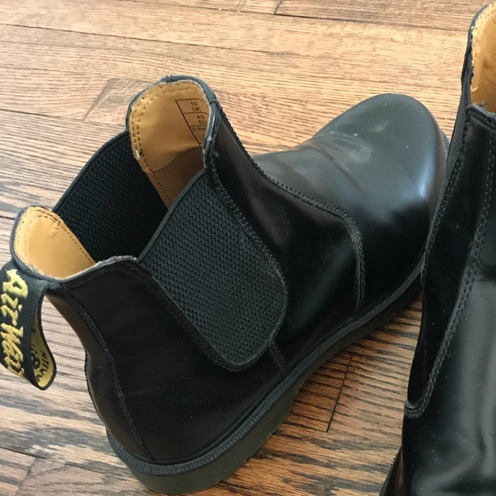 Black dr marten boots